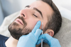 male botox treatment for crow's feet